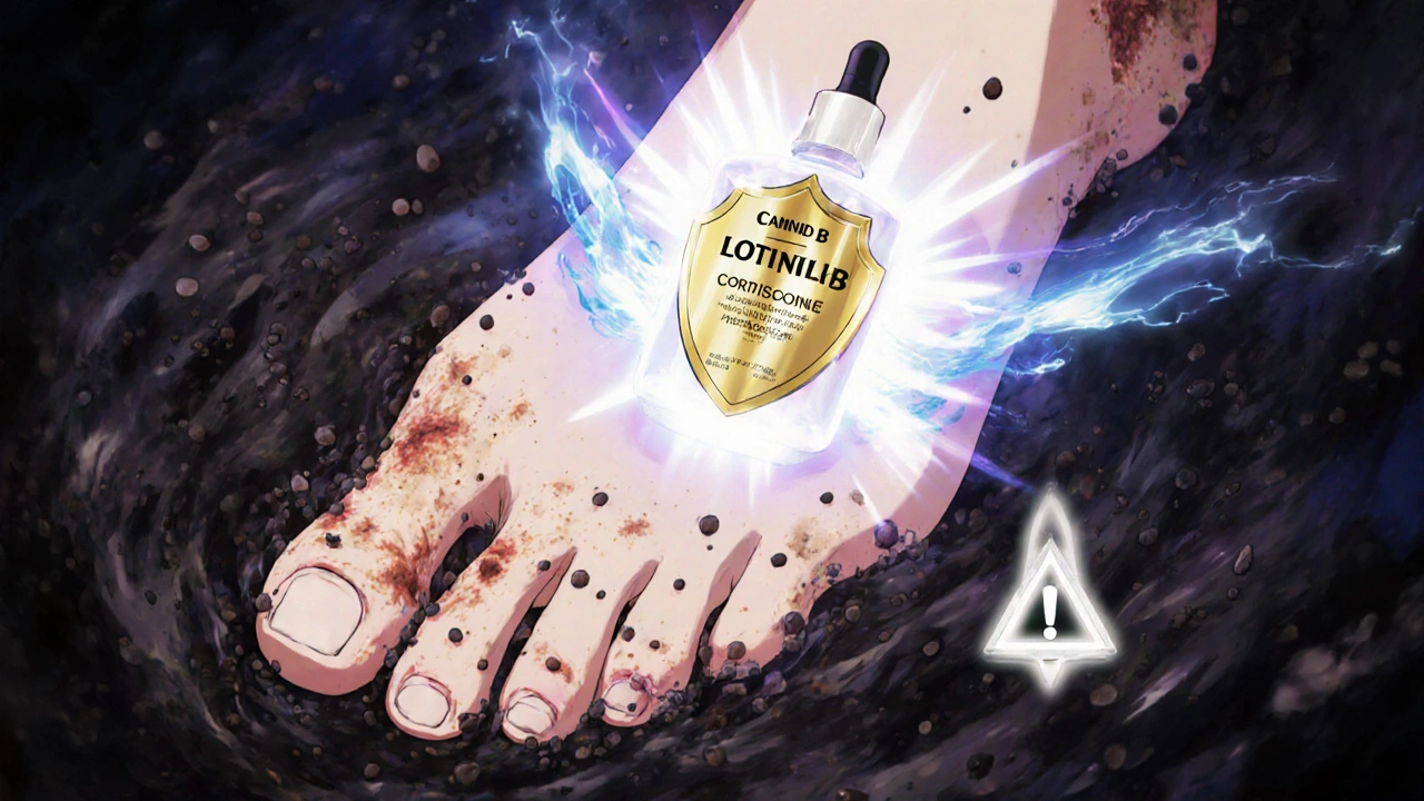 Candid B Lotion (Beclometason, Clotrimazol) im Vergleich mit Alternativen