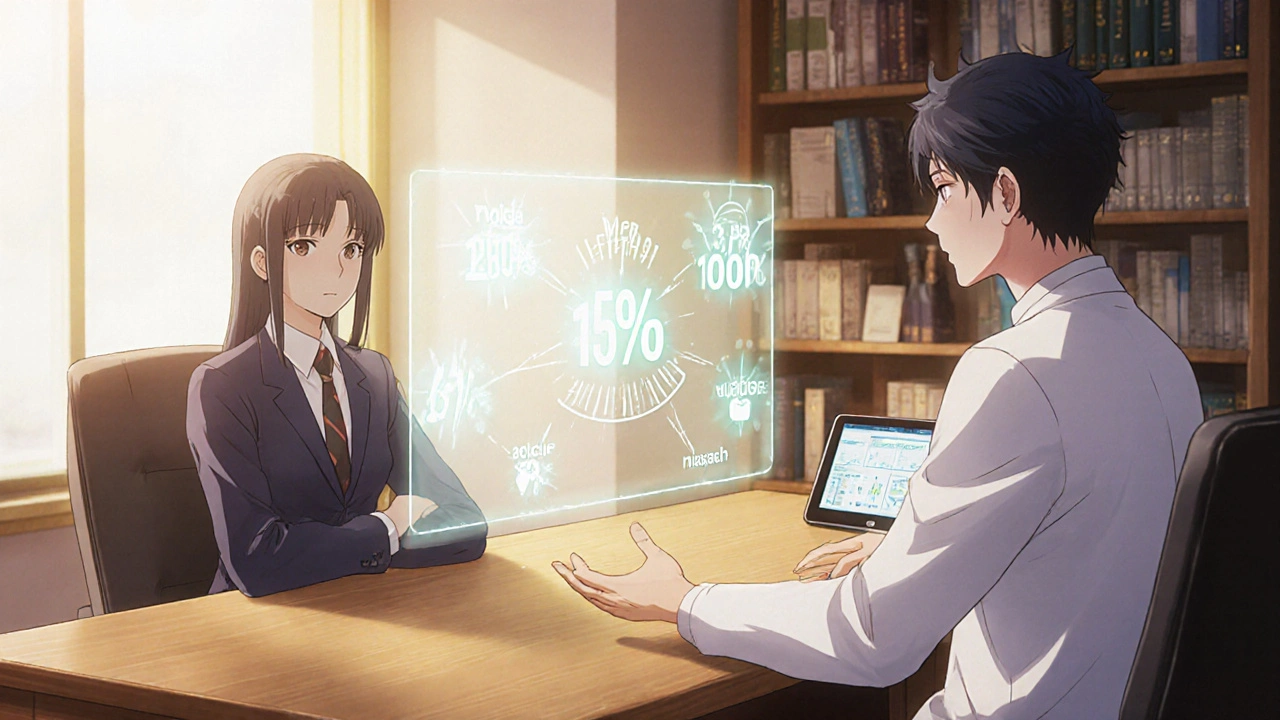 Gemeinsame Entscheidungsfindung: Skripte für die Abwägung von Nebenwirkungen