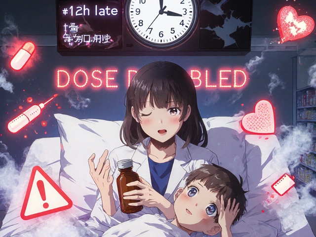 Wie Sie verpasste Kindermedikamentendosen sicher handhaben