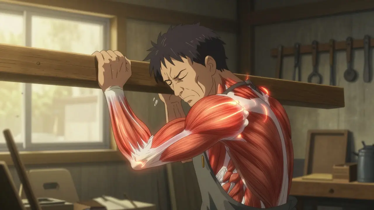 Schulterpain: Rotator-Cuff-Verletzungen, Bursitis und effektive Rehabilitation