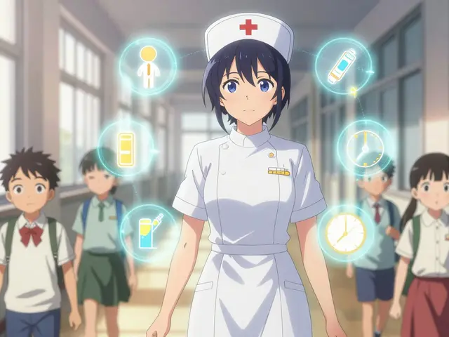 Wie Schulkrankenschwestern täglich kindliche Medikamente koordinieren
