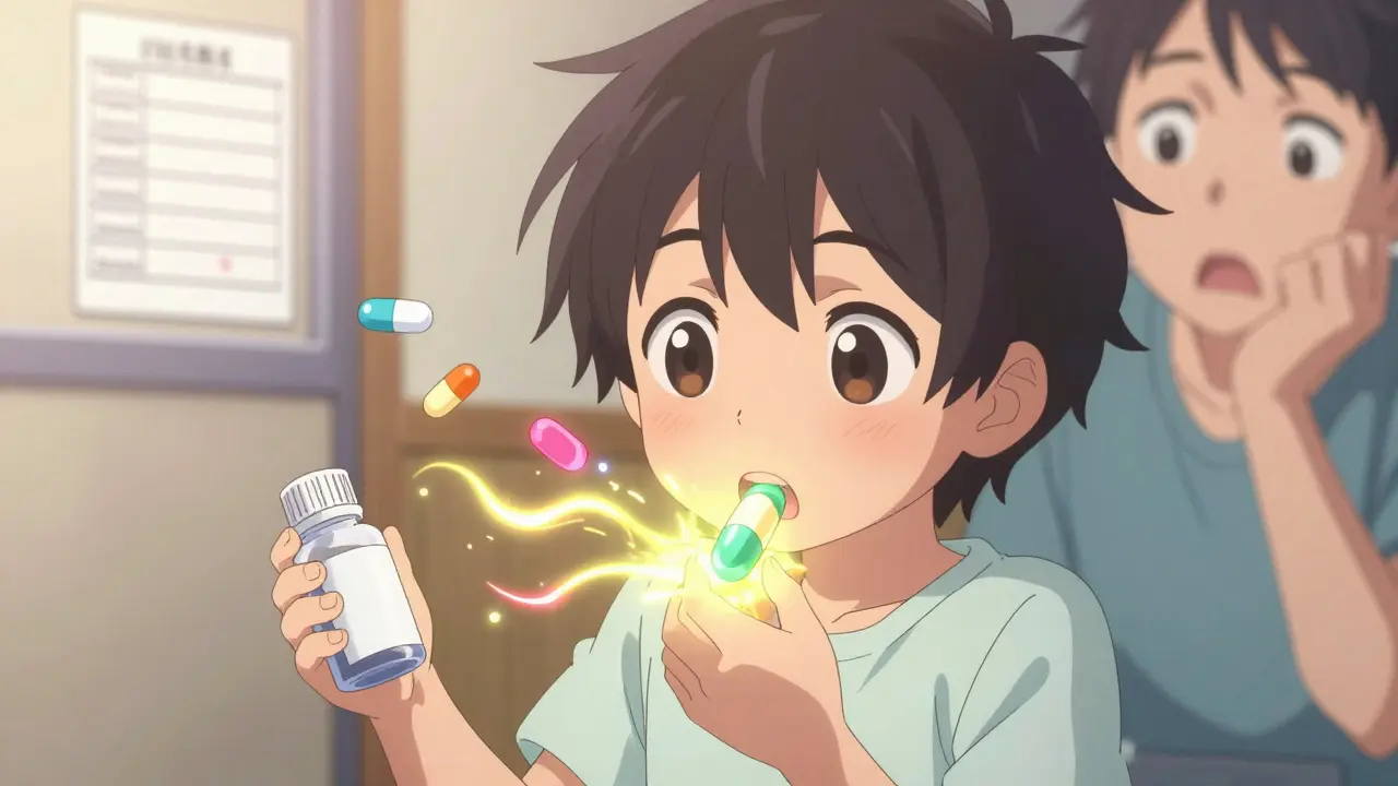 Wie man von flüssigen Medikamenten auf Kautabletten oder Tabletten umsteigt - Ein Leitfaden für Eltern