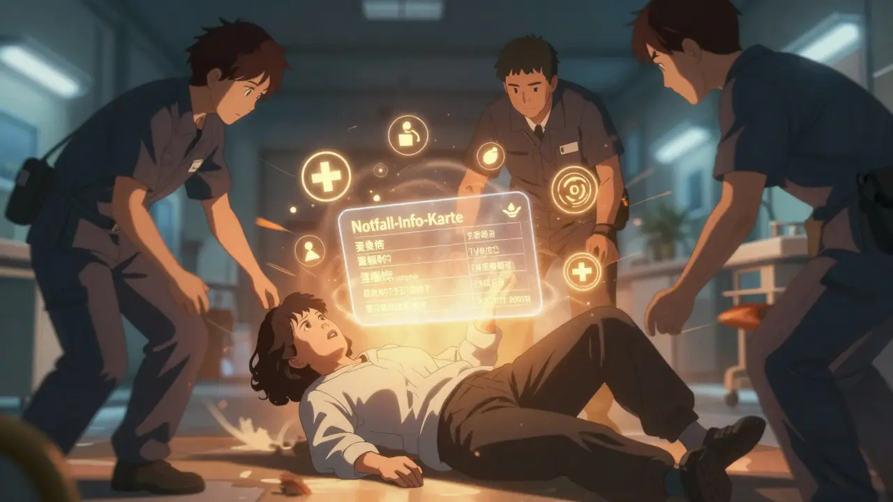 Notfall-Info-Karte: Ihre Medikamentenliste erstellen