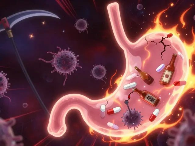 Gastritis: Entzündung der Magenschleimhaut und Behandlung von H. pylori