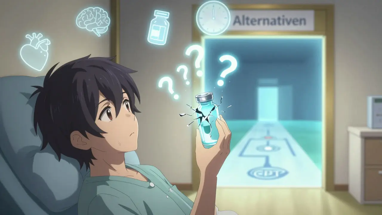 Wie Sie nach Alternativen fragen, wenn ein Medikament nicht wirkt