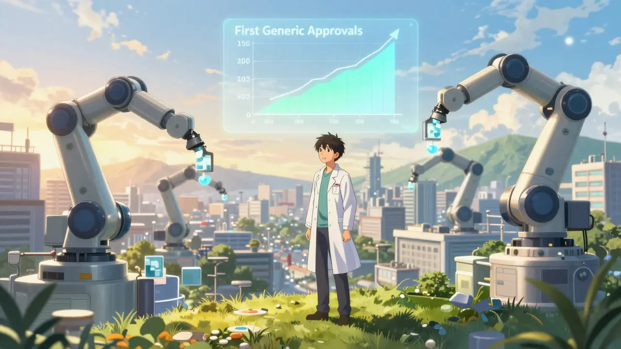 Anime-Landschaft: Hoffnungsvolle Zukunft der pharmazeutischen Produktion